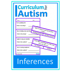 Inferences Clip Cards & No Prep Worksheets